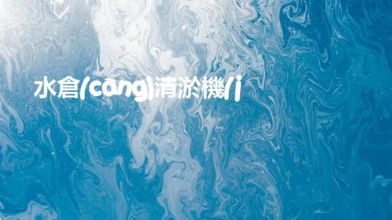 水倉(cāng)清淤機(jī)清淤工程技術(shù)革新：關(guān)鍵步驟與成效評(píng)估？
